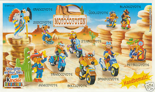 Kompl satz die motocoyoten - /,