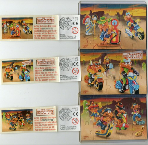 Kpl satz puzzle motocoyoten - satz,