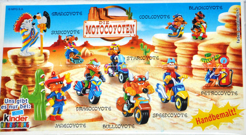 Die motocoyoten 1 satz - 🍀,